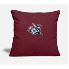 Seventeen Troops Burgundy Pillow